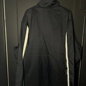 Vintage Nike Jacket Mens XL black Full Zip Fleece Lined Coat Outdoor Y2K